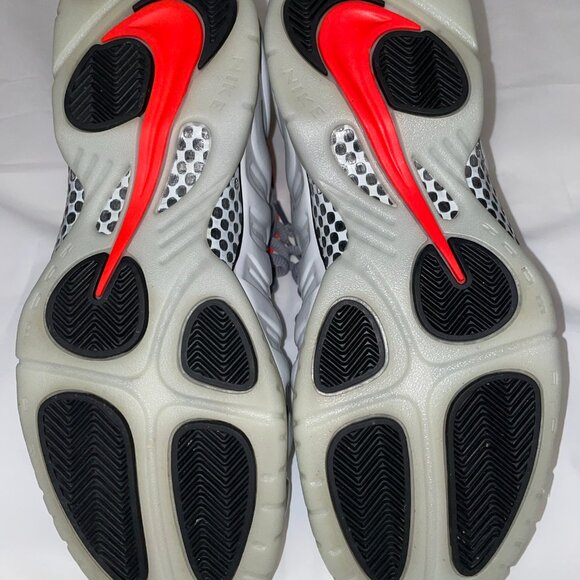 USED - Nike Foamposite One Premium Platinum size 9.5 brand new 2016 - Picture 6 of 7